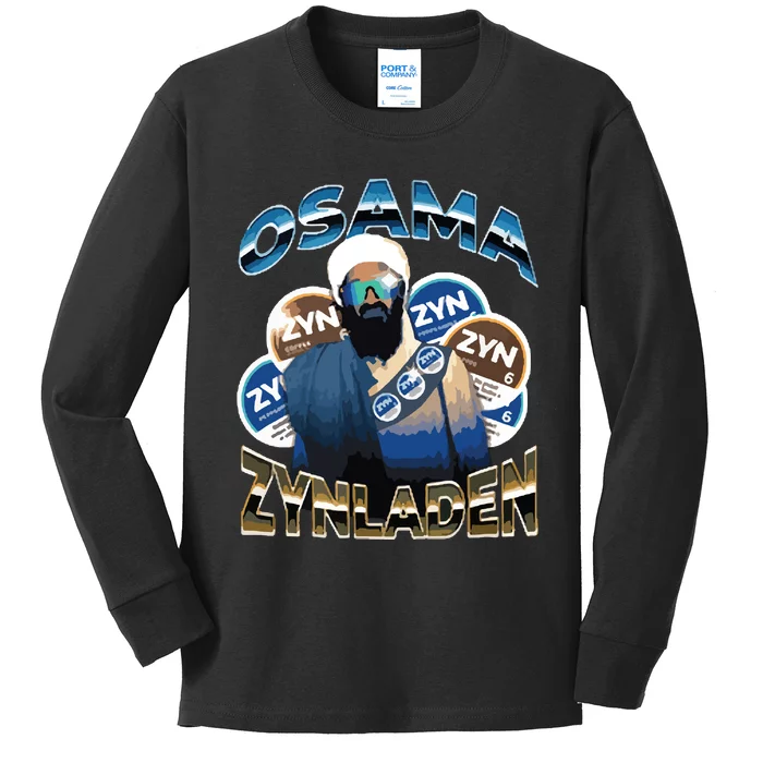 Osama Zynladen Kids Long Sleeve Shirt