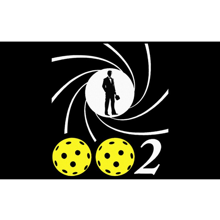 Pickleball 002 002 Spy Parody Funny Pickleball Bumper Sticker