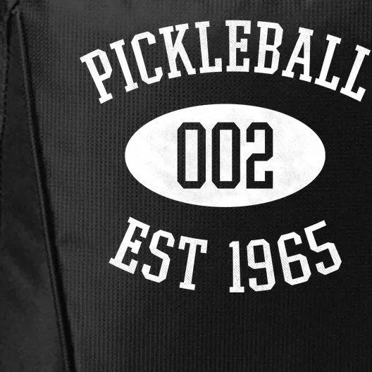 Pickleball 002 Est 1965 City Backpack