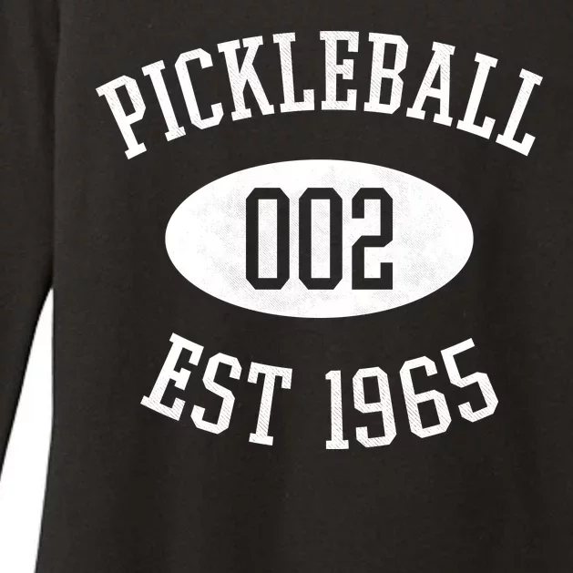 Pickleball 002 Est 1965 Womens CVC Long Sleeve Shirt