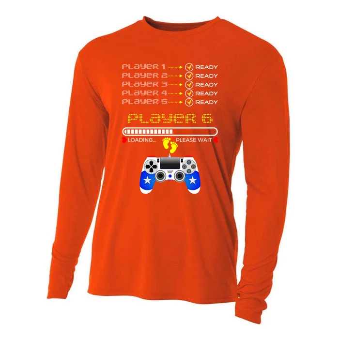 Players 1 2 3 4 5 Ready Player 6 Loading Funny Gaming Gift Cooling Performance Long Sleeve Crew