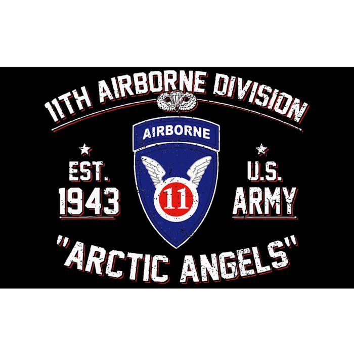 Proud 11th Airborne Division Arctic Angels Us Paratrooper Bumper Sticker