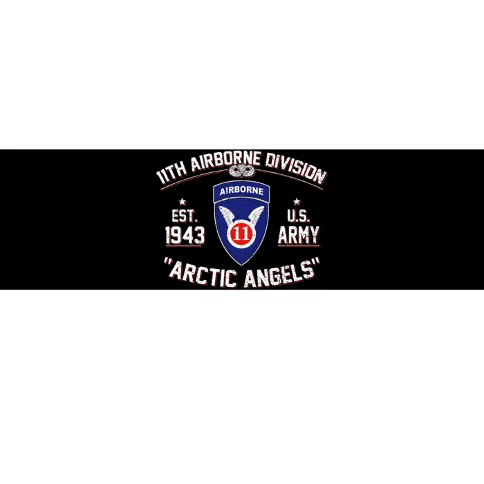 Proud 11th Airborne Division Arctic Angels Us Paratrooper Bumper Sticker