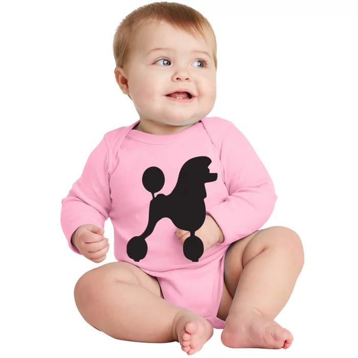 Poodle 1950s Costume Baby Long Sleeve Bodysuit