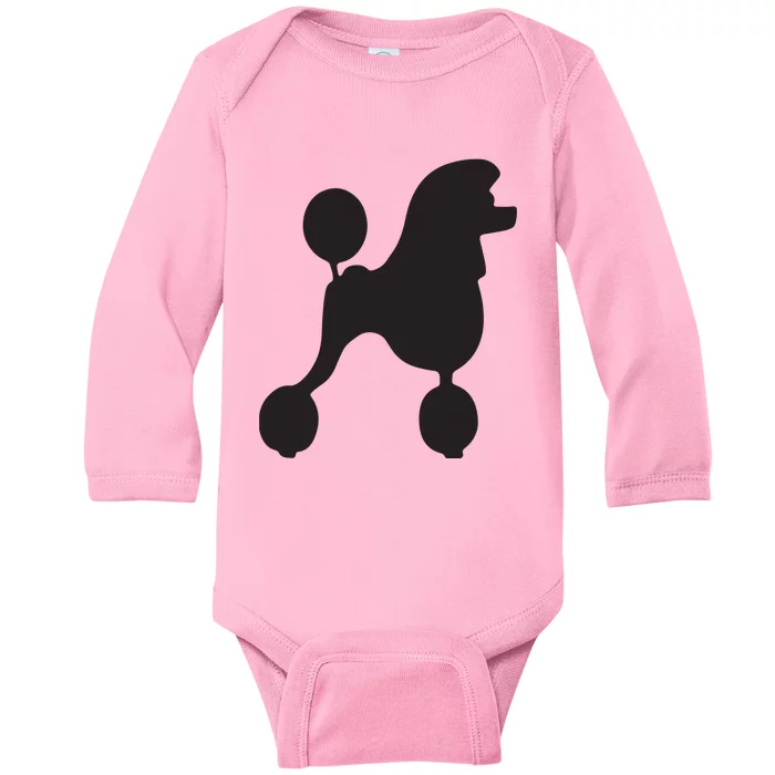 Poodle 1950s Costume Baby Long Sleeve Bodysuit