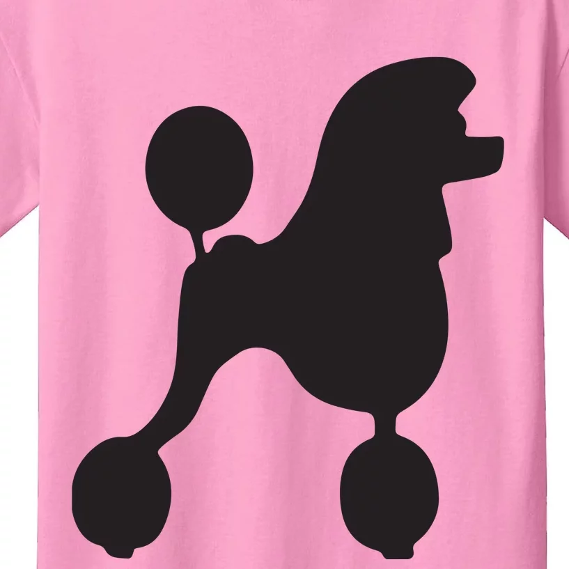 Poodle 1950s Costume Kids T-Shirt