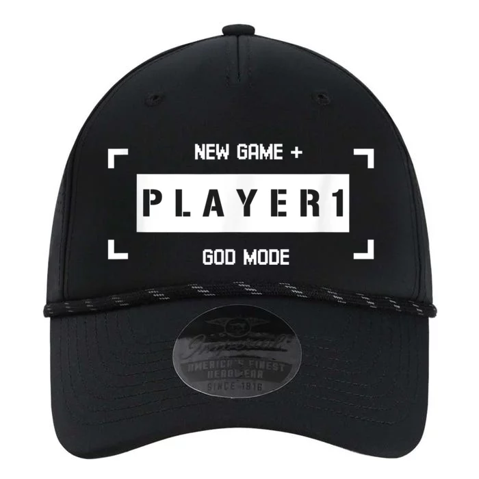 Player 1 God Mode New Game Plus Cool Gamer Performance The Dyno Cap