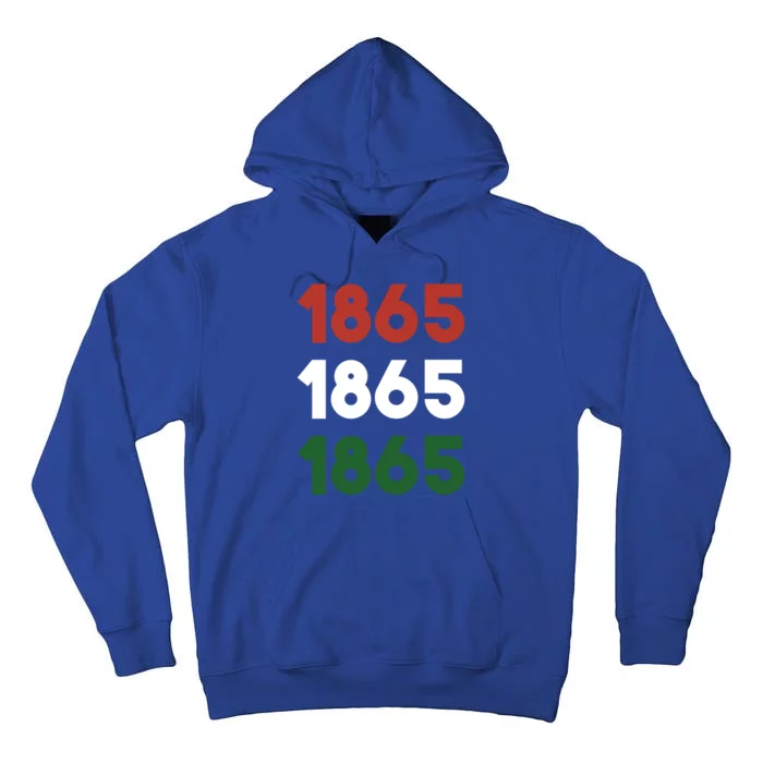 Pangiftafrican 1865 Juneteenth Cute Gift Tall Hoodie