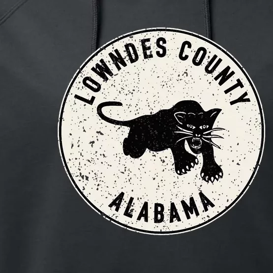 Party 1966 Lowndes County Alabama Logo Roots Performance Fleece Hoodie