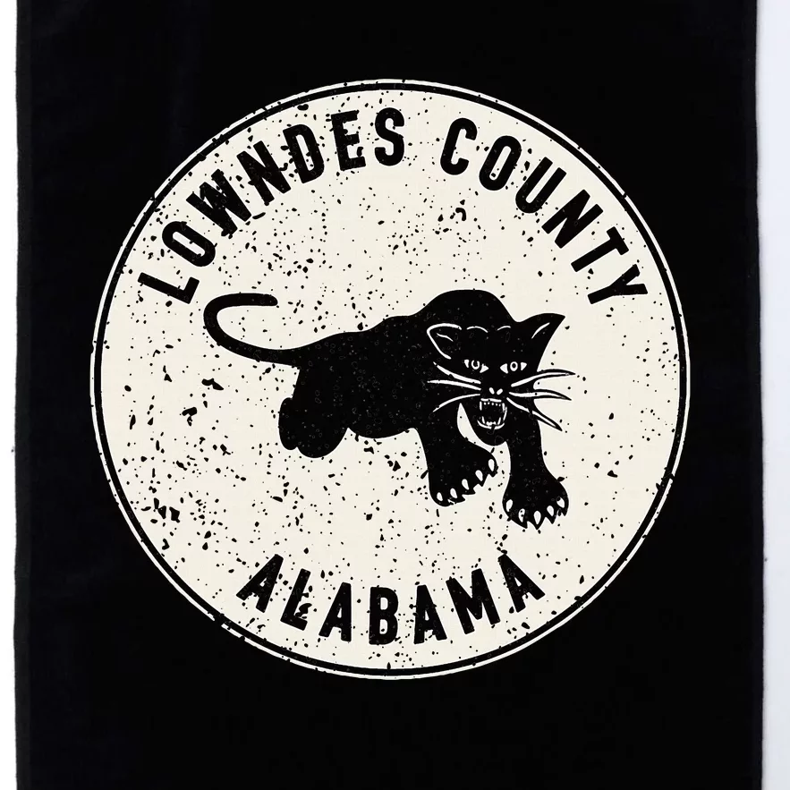 Party 1966 Lowndes County Alabama Logo Roots Platinum Collection Golf Towel