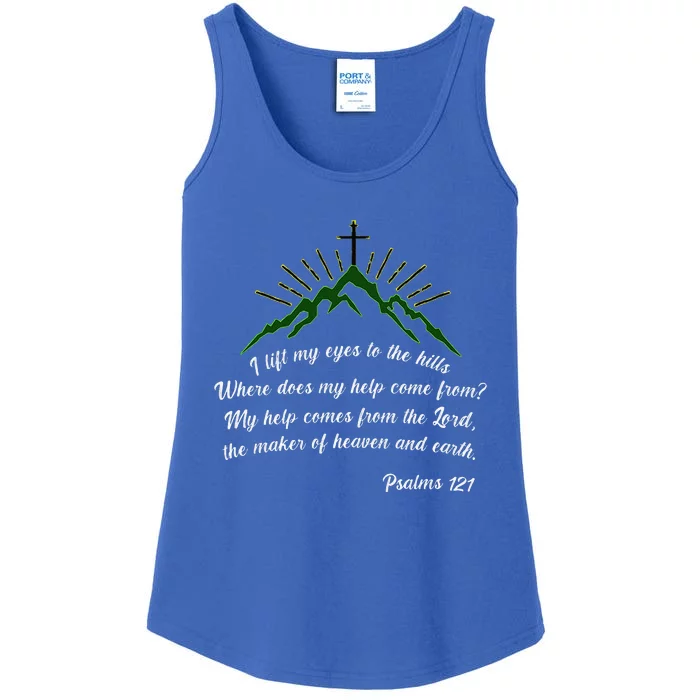 Psalms 121 My Help Comes From The Lord Ladies Essential Tank