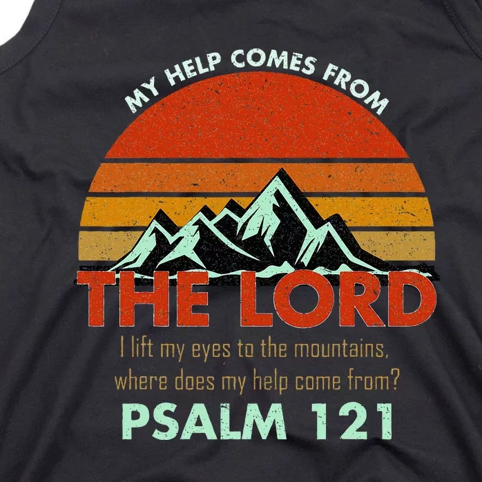 Psalm 121 My Help Comes From The Lord My Healer Tank Top