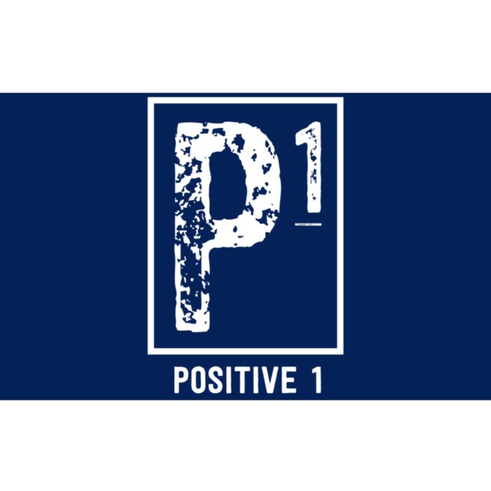 Positive 1 Merchandise And Clothing To Spread Positivity Bumper Sticker