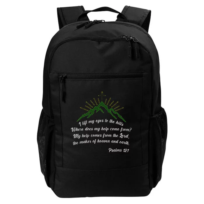 Psalms 121 My Help Comes From The Lord Daily Commute Backpack