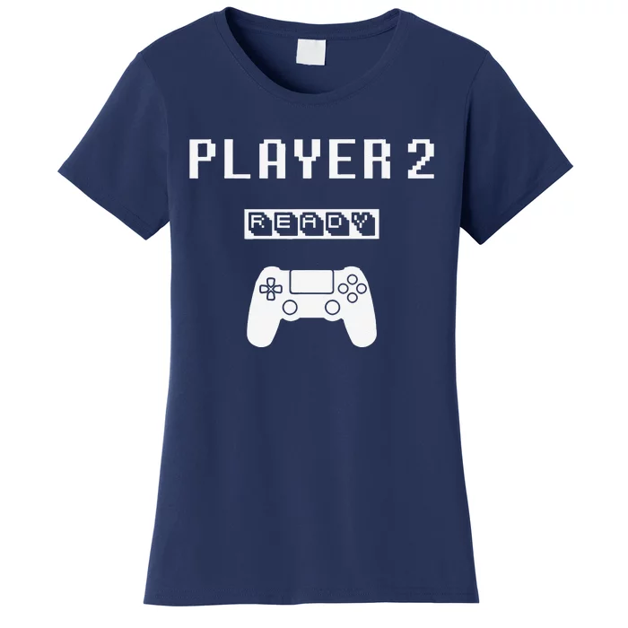 Player 1 Player 2 Ready Player Ps Game 5... Dad Day Brother Women's T-Shirt