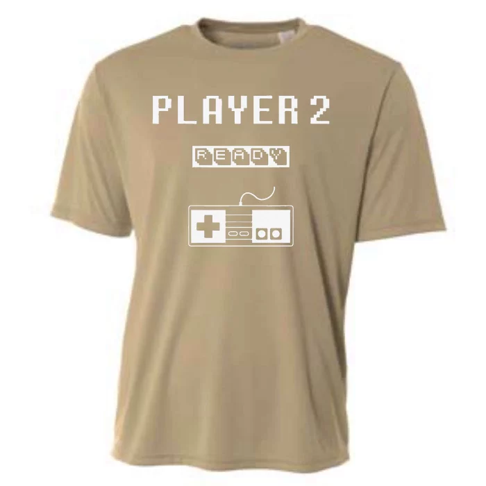 Player 1 Player 2 Ready Player Reto Game... Dad Day Brother Cooling Performance Crew T-Shirt