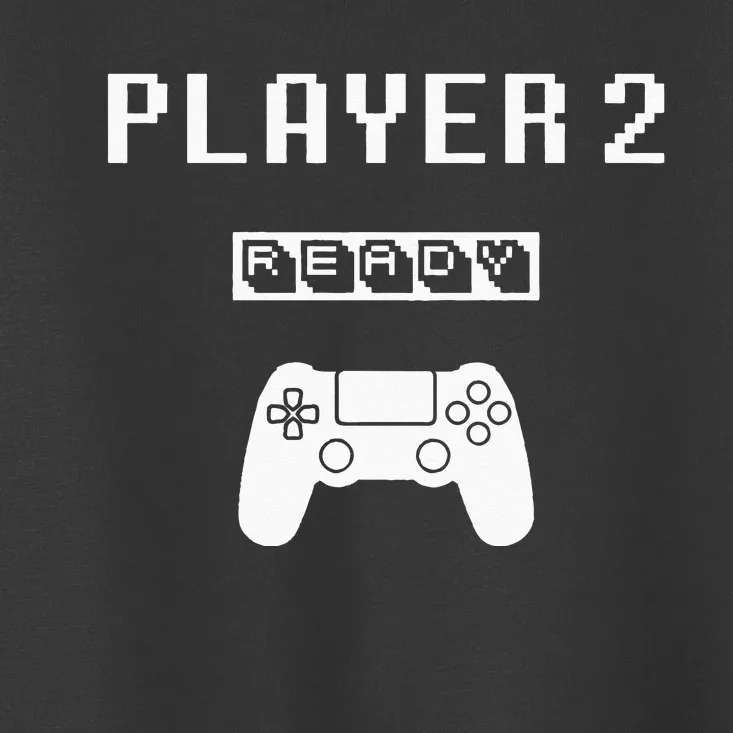 Player 1 Player 2 ready player ps game 5... Dad day Brother Toddler T-Shirt