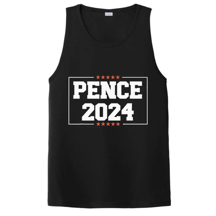 Pence 2024 Anti Biden Harris Mike Pence Performance Tank