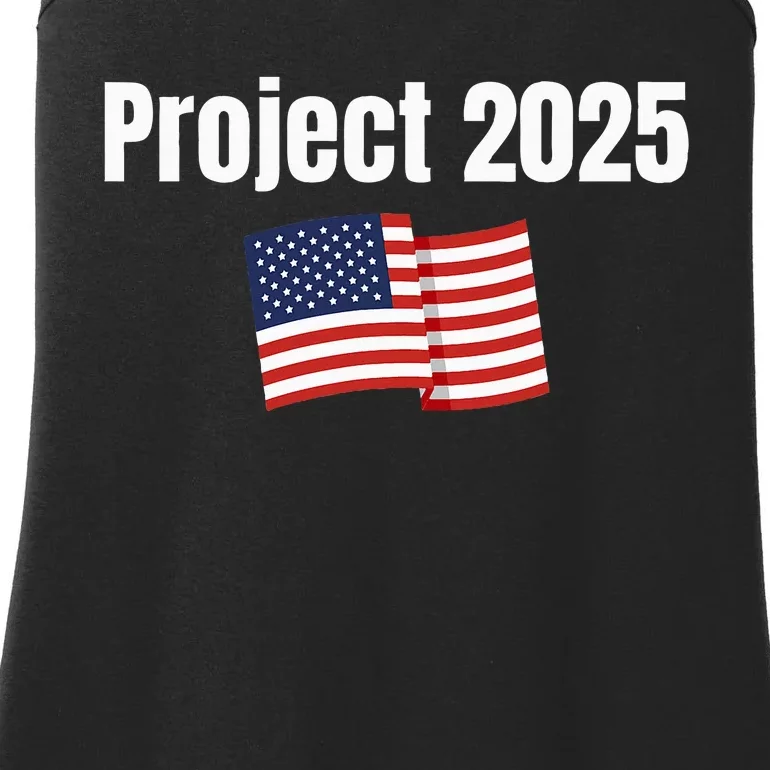 Project 2025 Donald Trump & Kamala Harris Debate 2024 Ladies Essential Tank