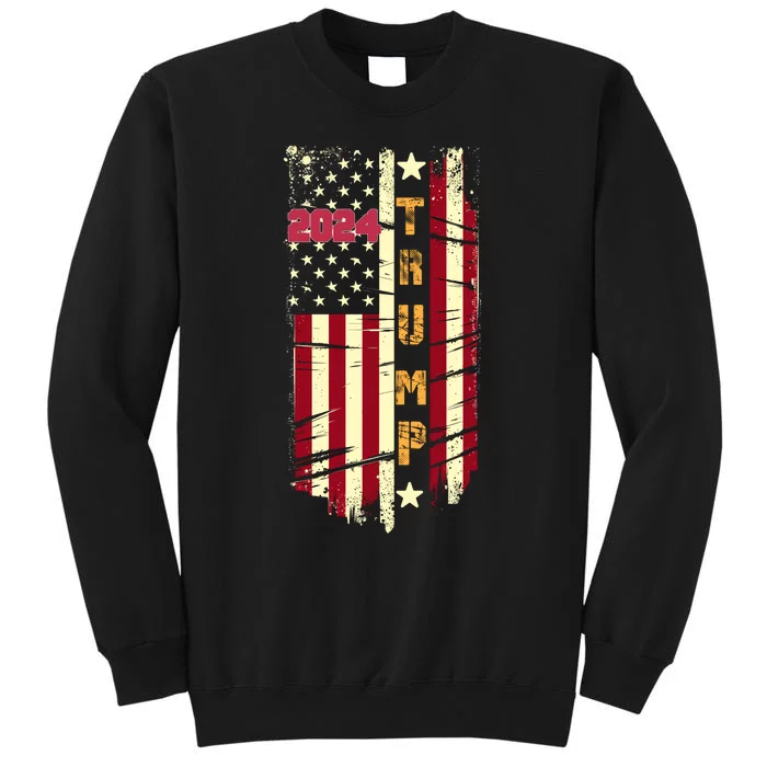 Patriotic 2024 Election Theme Tall Sweatshirt