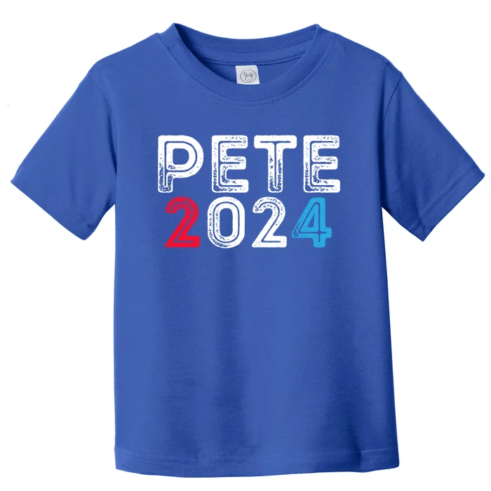 Pete 2024 Gift Pete For President Buttigieg Vote Gift Toddler T-Shirt