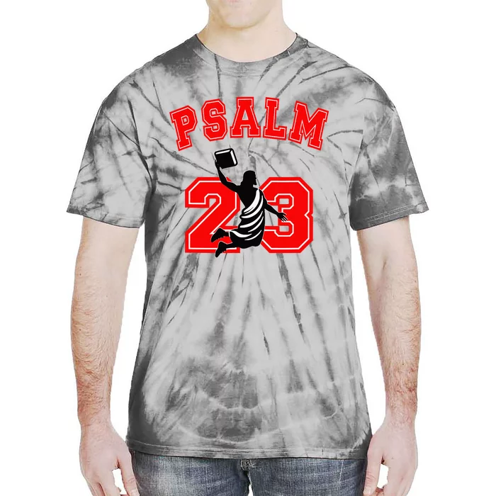 Psalm 23 Jesus Bible Dunk Yahweh Tie-Dye T-Shirt