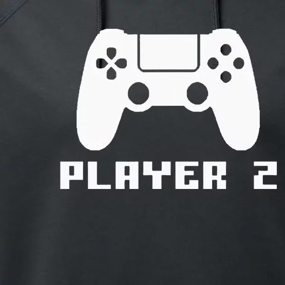 Player 2 Matching Gamer Player 1 Player 2 Couple Video Game Performance Fleece Hoodie