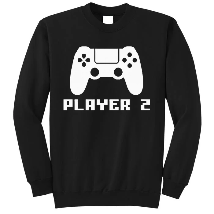 Player 2 Matching Gamer Player 1 Player 2 Couple Video Game Sweatshirt