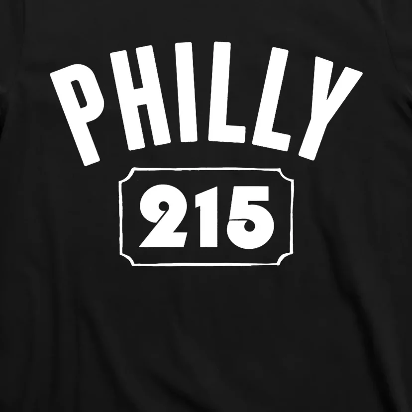 Philly 215 Philly Pride Area Code Workout T-Shirt