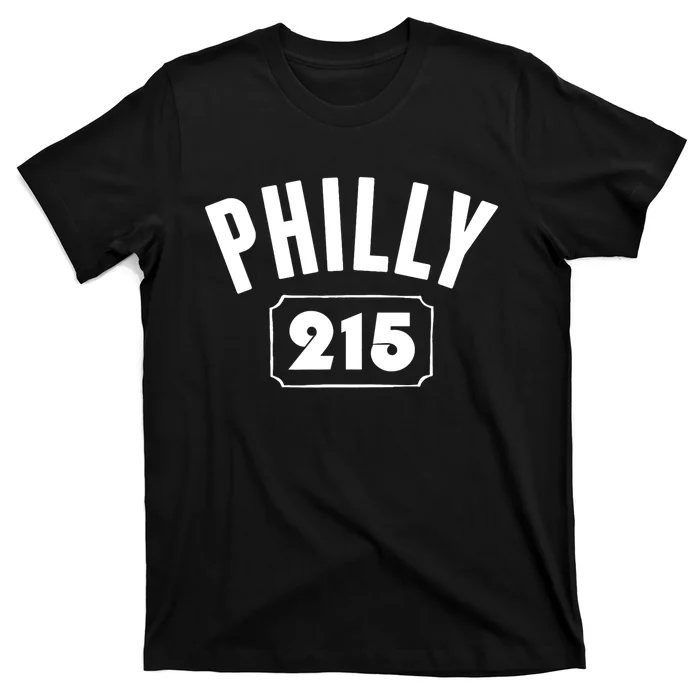 Philly 215 Philly Pride Area Code Workout T-Shirt