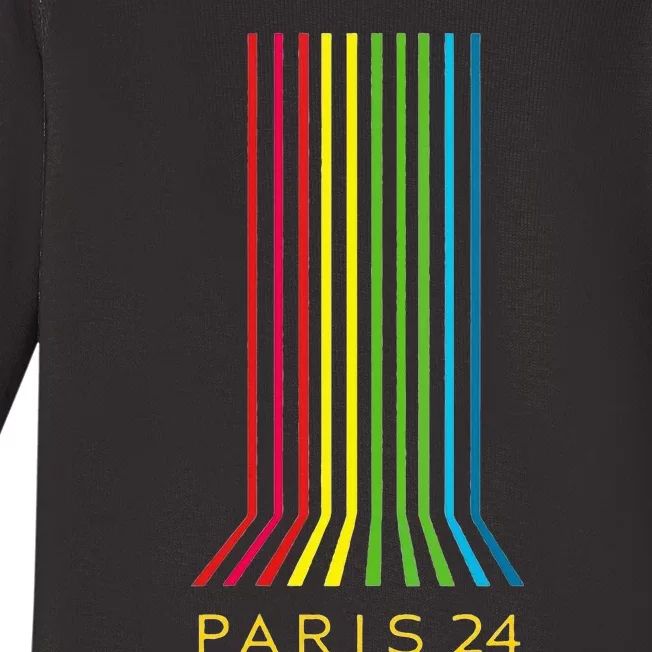 Paris 2024 Baby Long Sleeve Bodysuit