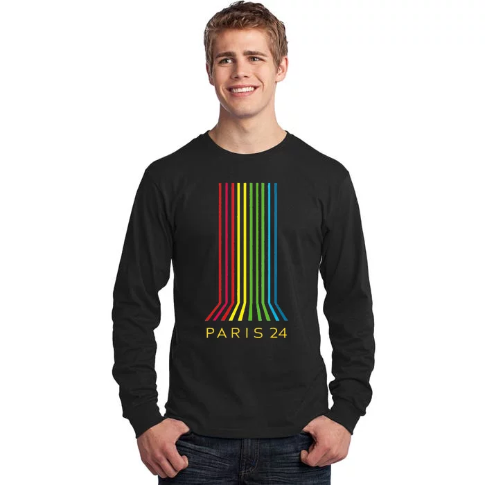 Paris 2024 Tall Long Sleeve T-Shirt