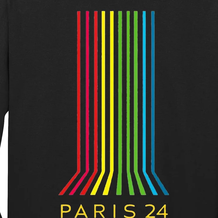 Paris 2024 Tall Long Sleeve T-Shirt