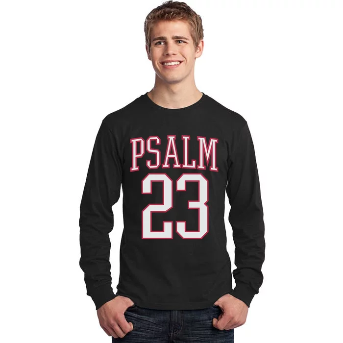 Psalm 23 Tall Long Sleeve T-Shirt