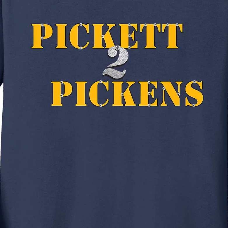 Pickett 2 Pickens Kenny Pickett To George Pickens Kids Long Sleeve Shirt
