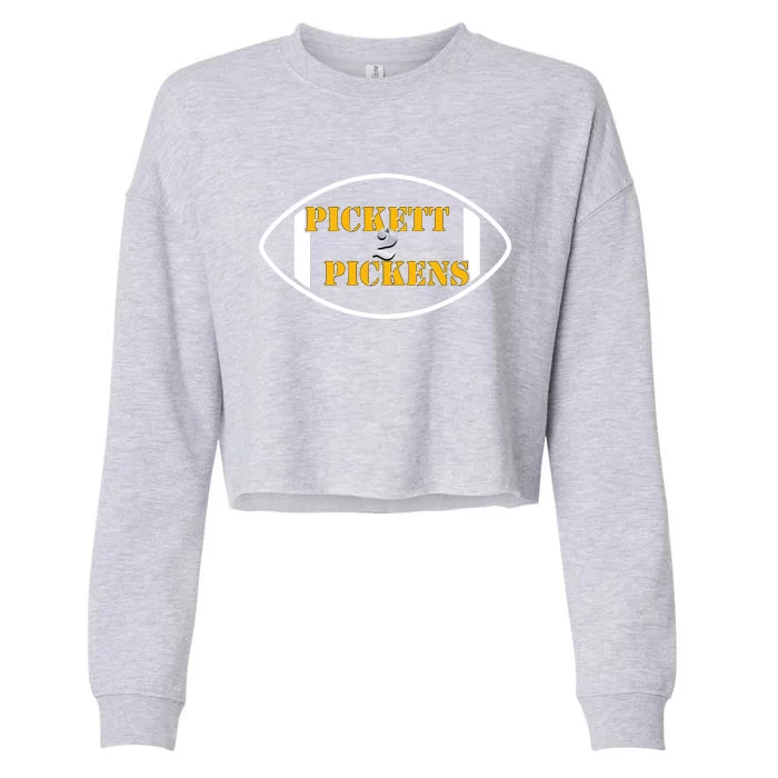 Pickett 2 Pickens, Pickett To Pickens Cropped Pullover Crew