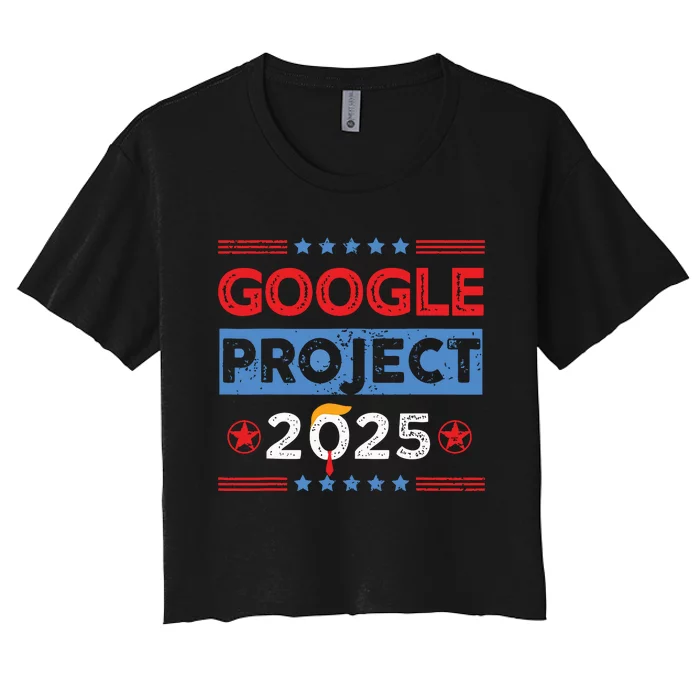 Project 2025 Women's Crop Top Tee