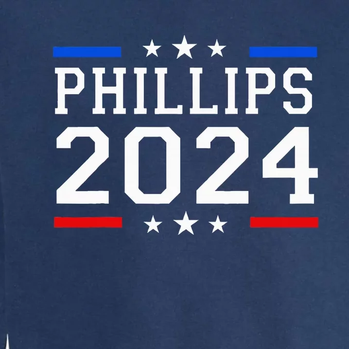 Phillips 2024 President American Flag Phillips Garment-Dyed Sweatshirt