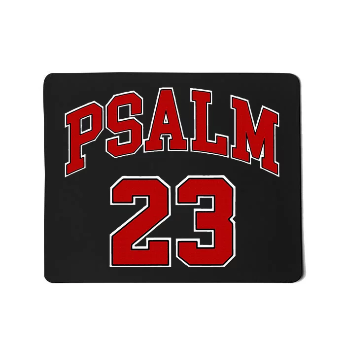 Psalm 23 Retro Sneakerhead Christian Bible Jesus Mousepad