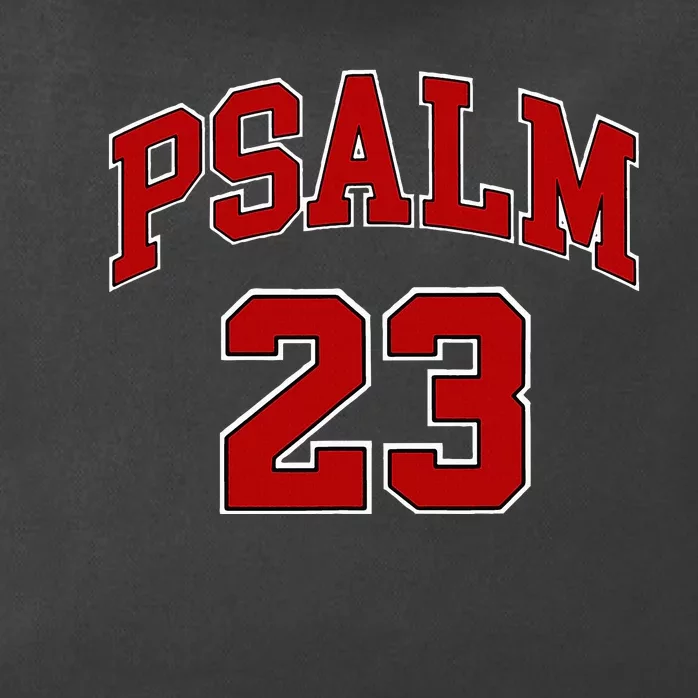 Psalm 23 Retro Sneakerhead Christian Bible Jesus Zip Tote Bag