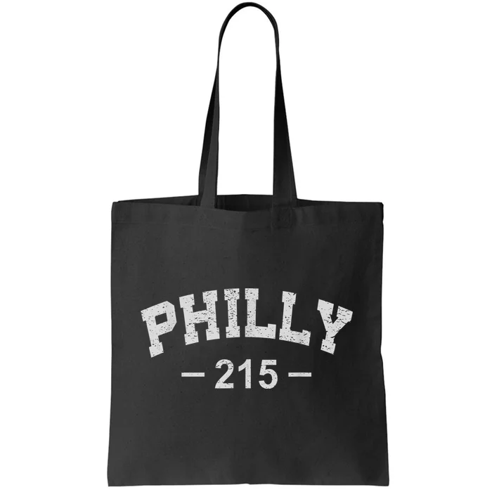 Philly 215 Retro Vintage Shirt Gift Wos Tote Bag