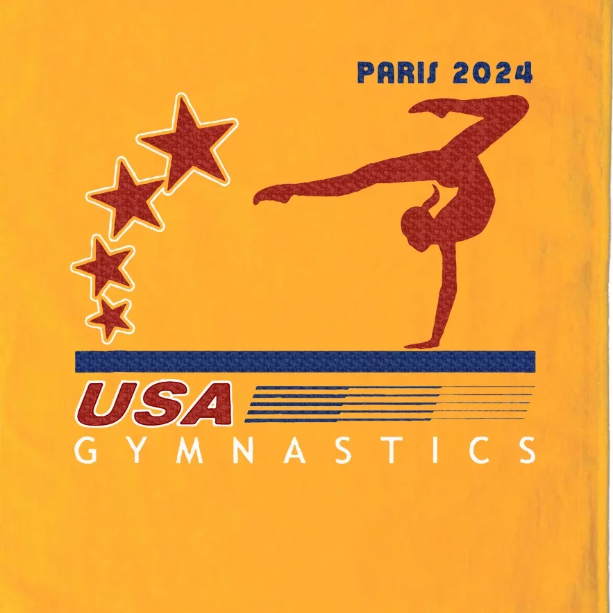 Paris 2024 Summer Games Gymnastics America Sports Platinum Collection Golf Towel