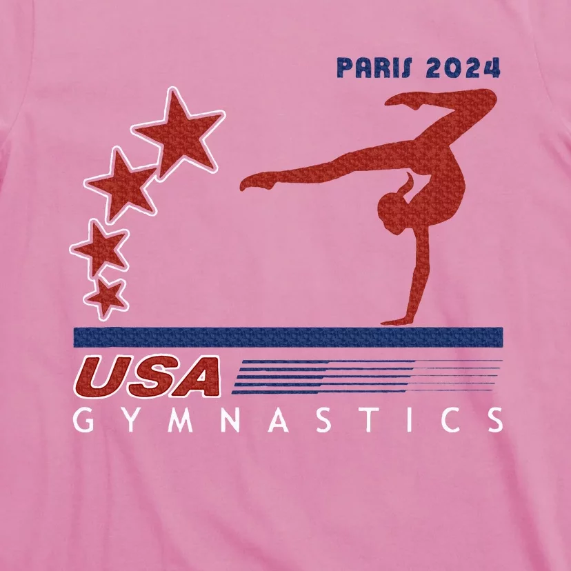 Paris 2024 Summer Games Gymnastics America Sports T-Shirt