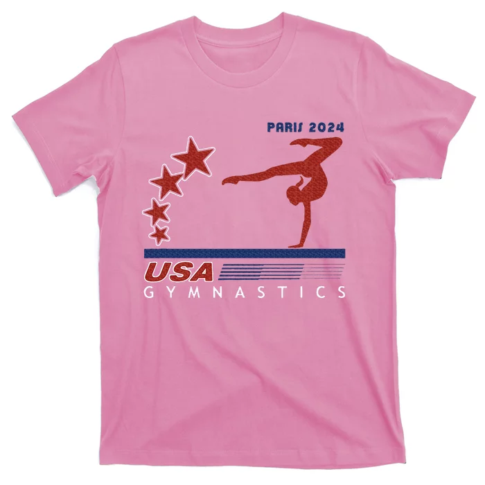 Paris 2024 Summer Games Gymnastics America Sports T-Shirt