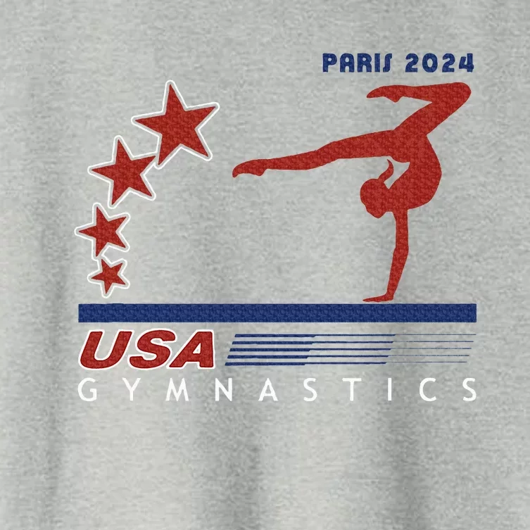 Paris 2024 Summer Games Gymnastics America Sports Women's Crop Top Tee