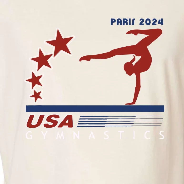 Paris 2024 Summer Games Gymnastics America Sports Garment-Dyed Women's Muscle Tee