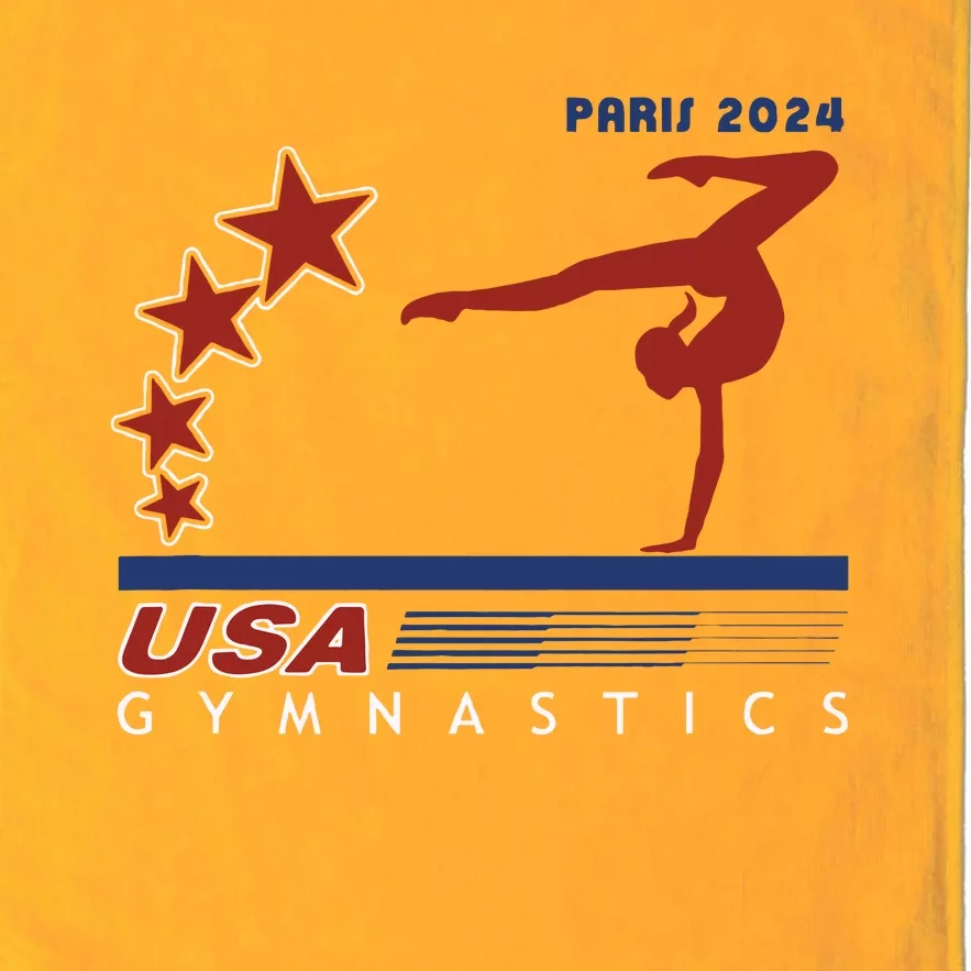 Paris 2024 Summer Games Gymnastics America Sports Platinum Collection Golf Towel