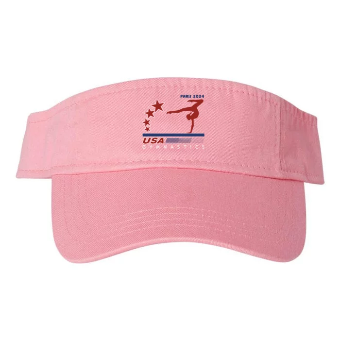 Paris 2024 Summer Games Gymnastics America Sports Valucap Bio-Washed Visor