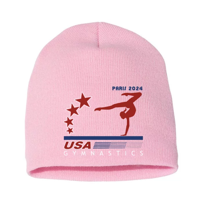 Paris 2024 Summer Games Gymnastics America Sports Short Acrylic Beanie