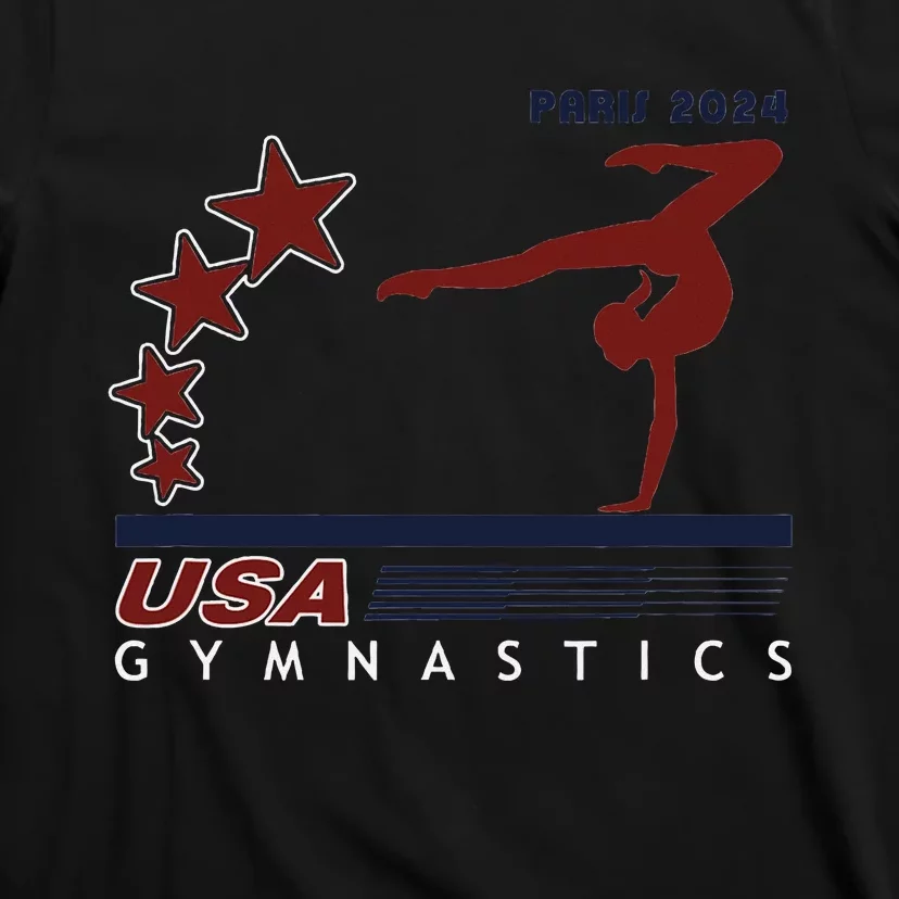 Paris 2024 T.E.A.M U.S.A Gymnastics Support T-Shirt